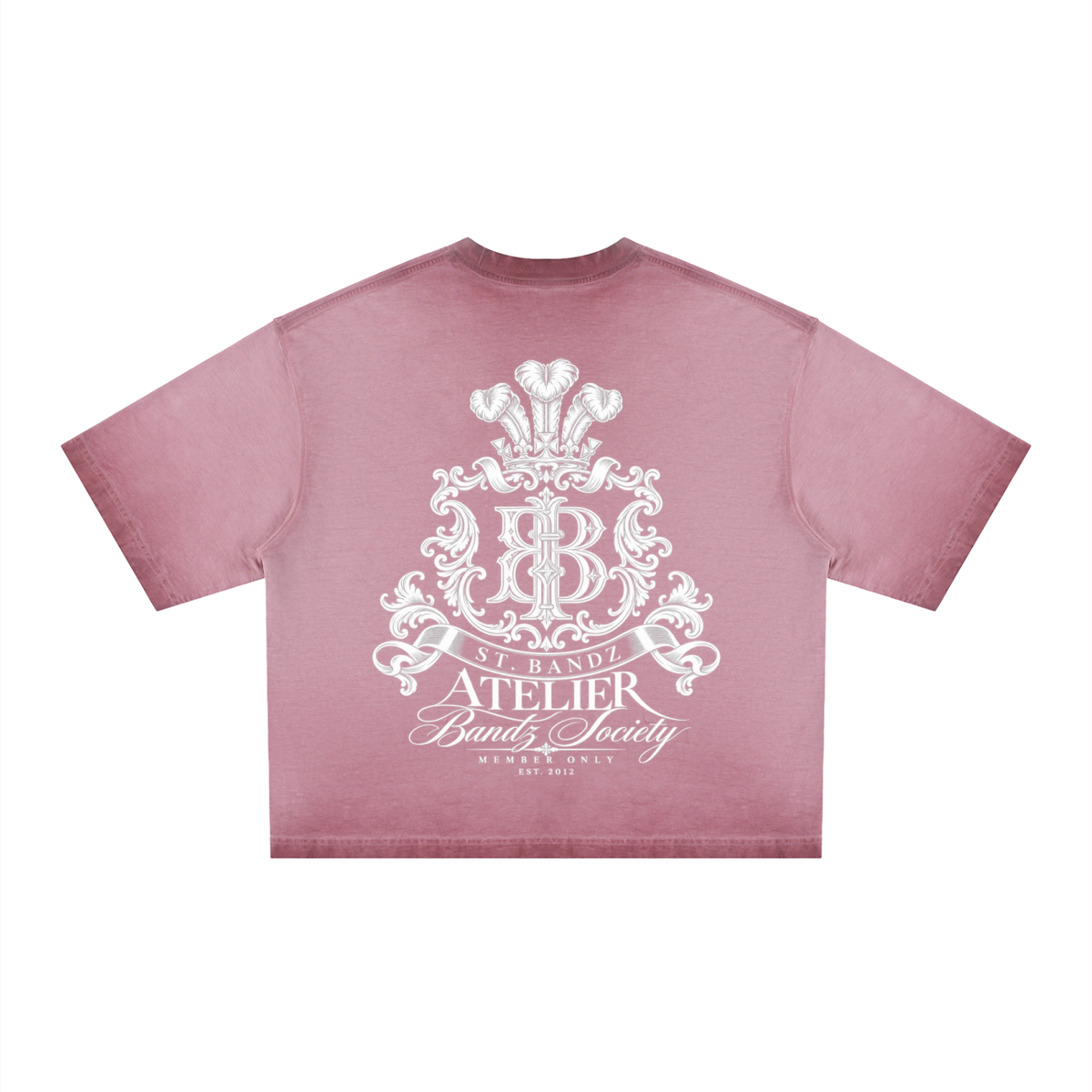 ST.BANDZ® Reverse Dyed Boxy T-Shirt