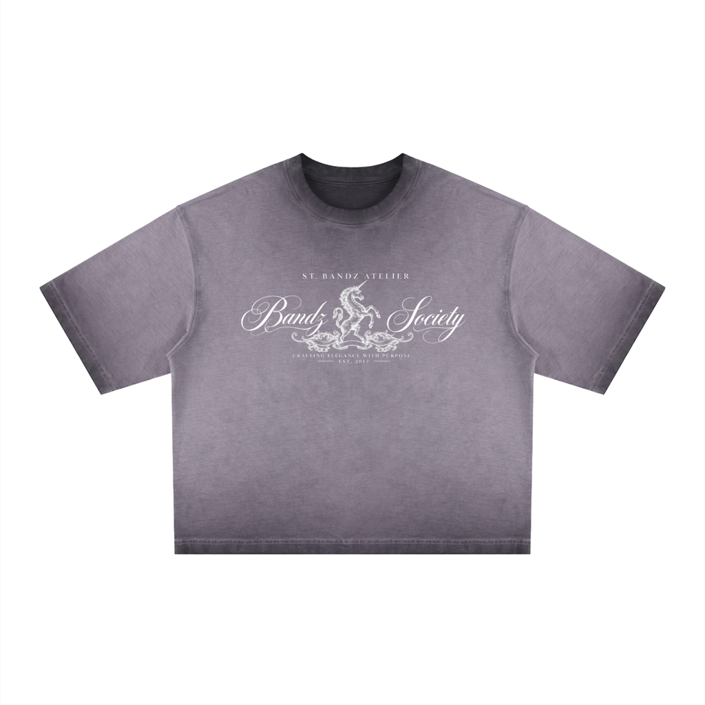 ST.BANDZ® Reverse Dyed Boxy T-Shirt
