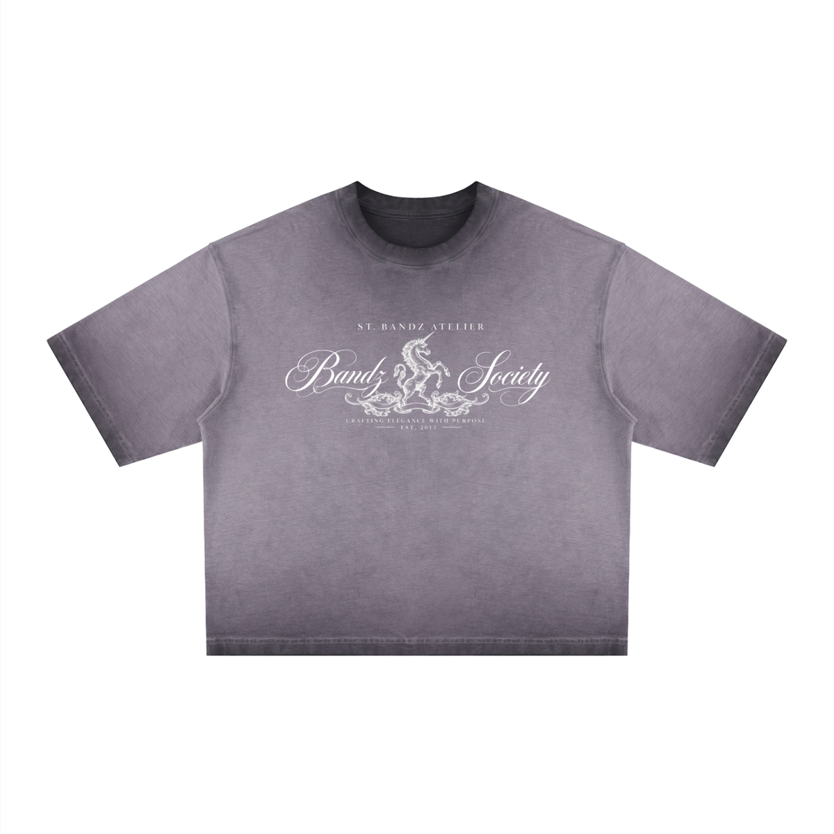 ST.BANDZ® Reverse Dyed Boxy T-Shirt