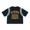 ST.BANDZ® Color Block Waffle Boxy T-Shirt