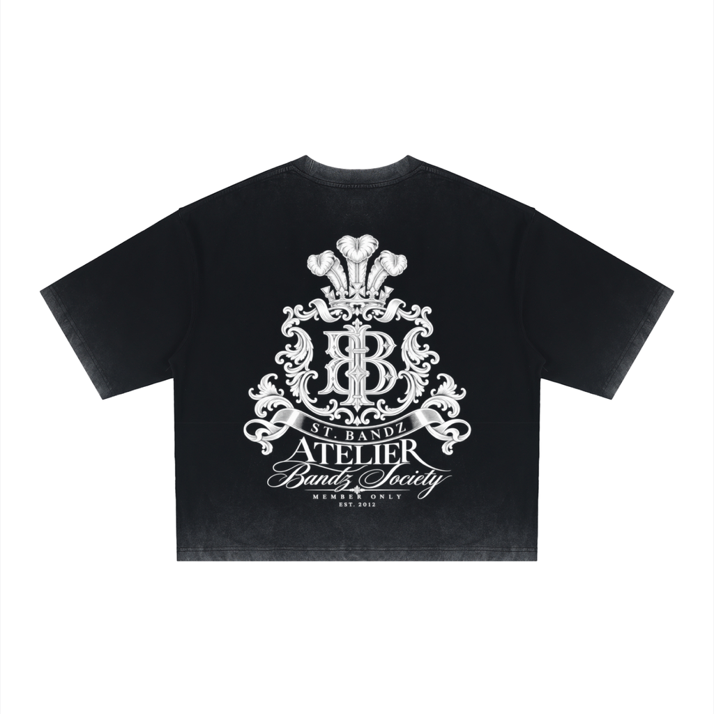 ST.BANDZ® Reverse Dyed Boxy T-Shirt
