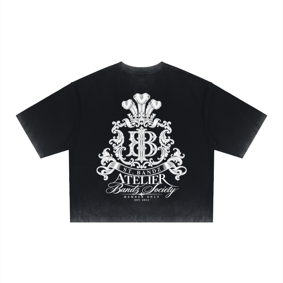 ST.BANDZ® Reverse Dyed Boxy T-Shirt