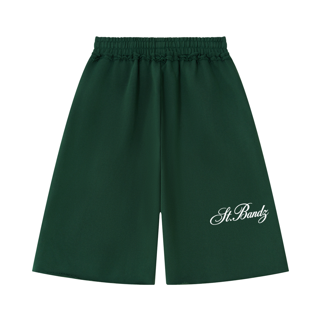 ST.BANDZ® Heavyweight Raw Edge Sweat Shorts