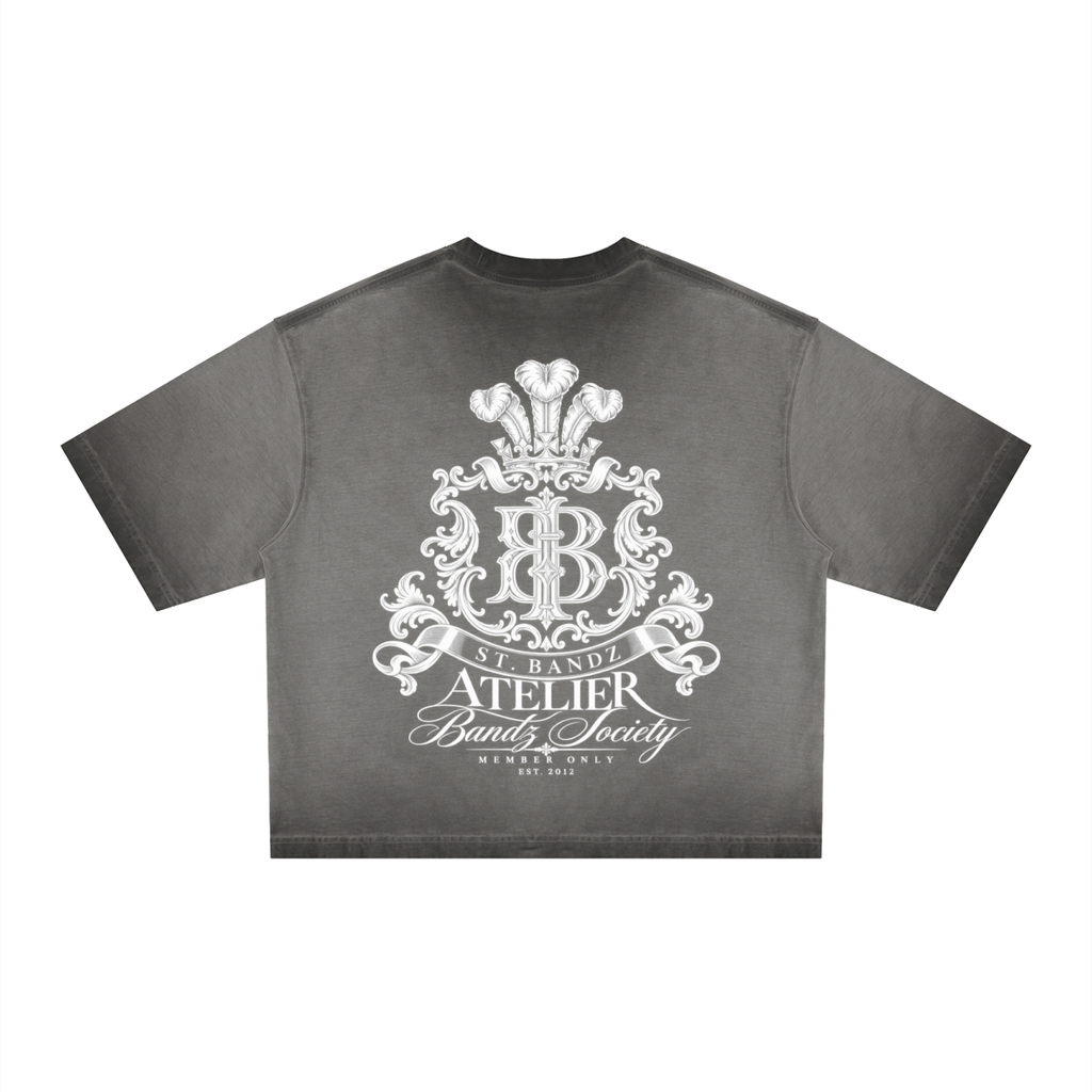 ST.BANDZ® Reverse Dyed Boxy T-Shirt