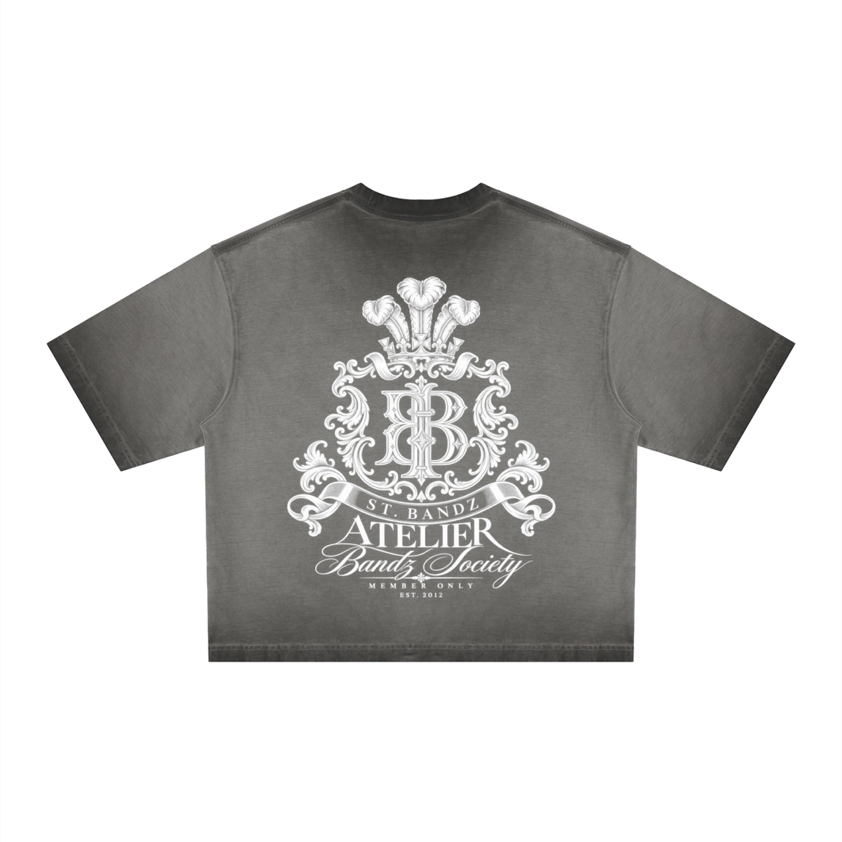 ST.BANDZ® Reverse Dyed Boxy T-Shirt