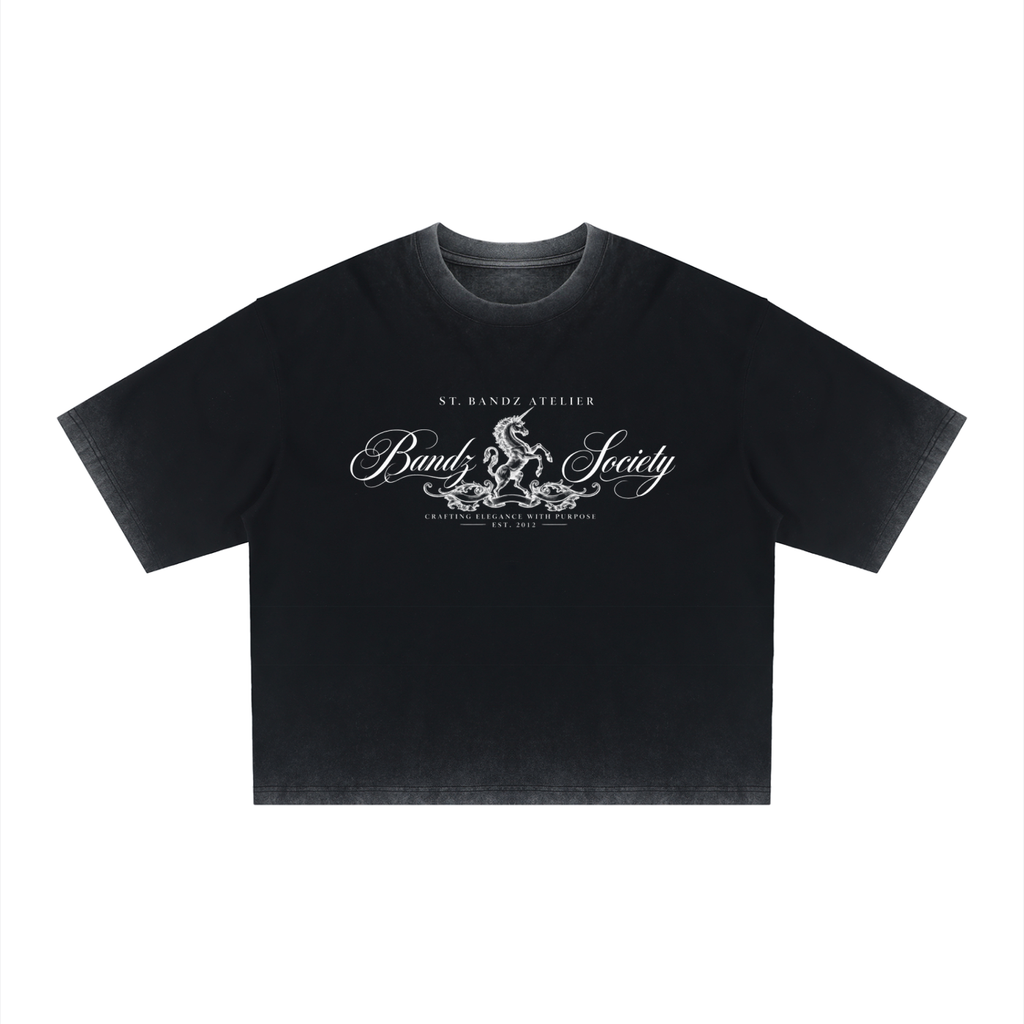 ST.BANDZ® Reverse Dyed Boxy T-Shirt