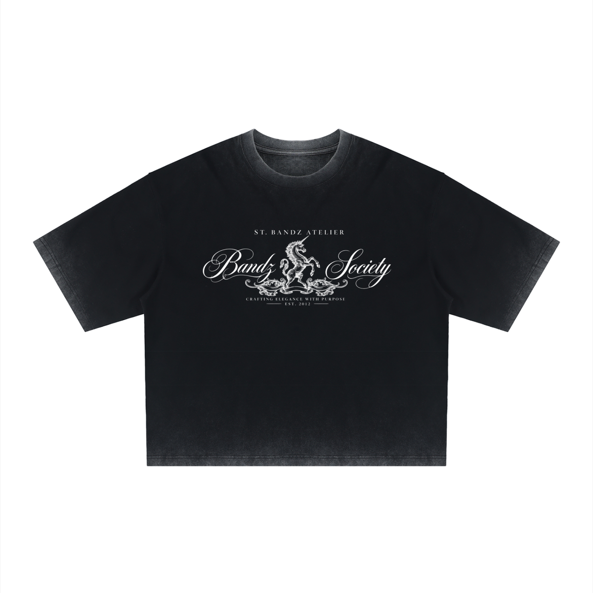 ST.BANDZ® Reverse Dyed Boxy T-Shirt