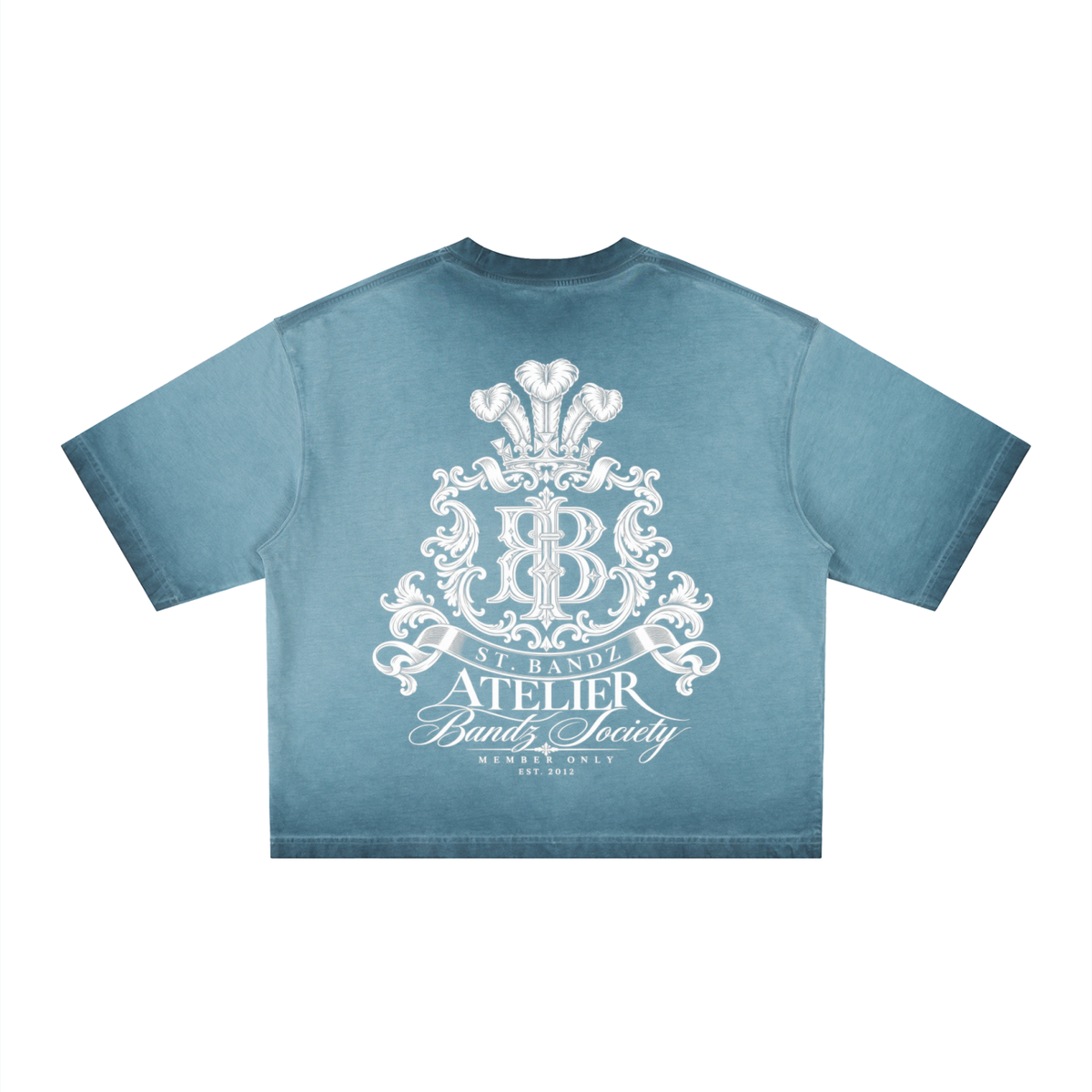 ST.BANDZ® Reverse Dyed Boxy T-Shirt