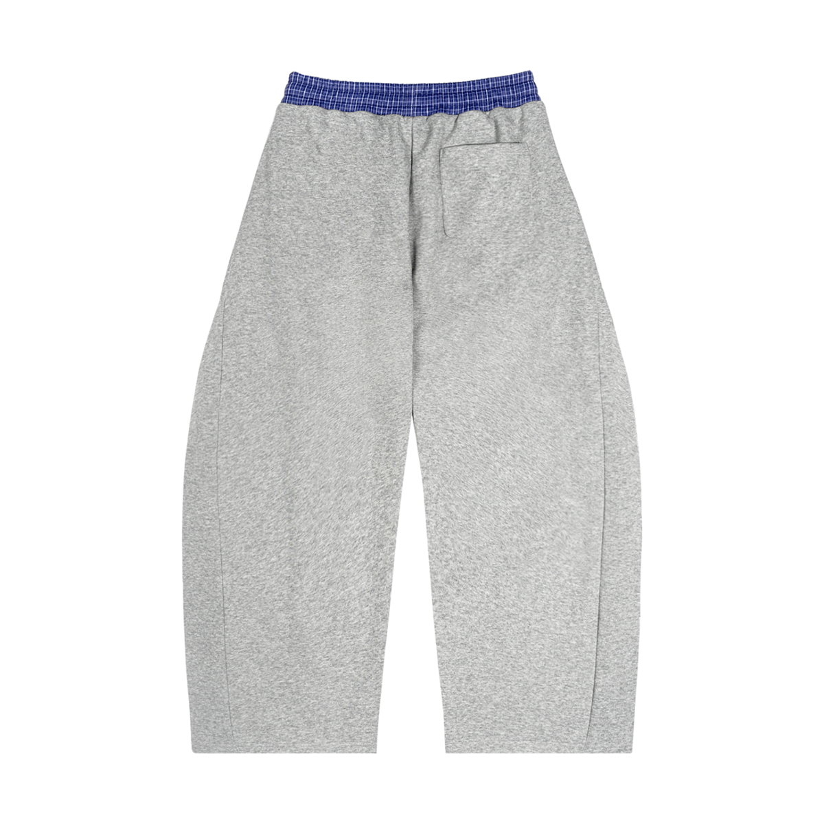 ST.BANDZ® Plaid Waistband Barrel Sweatpants