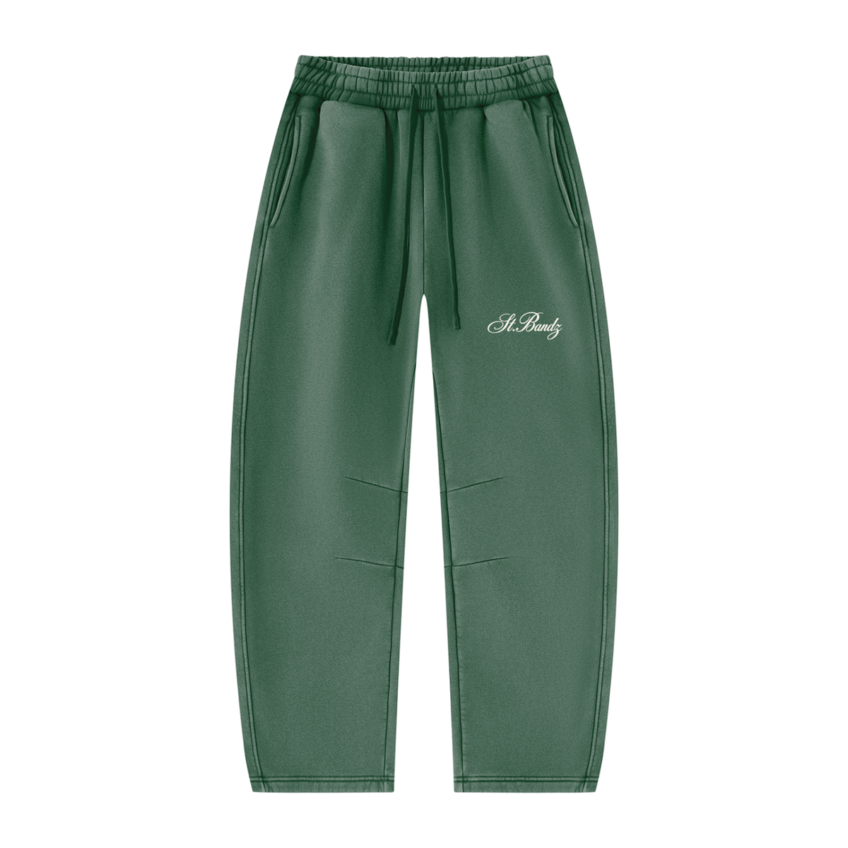 bandzclub,VintageWash,BarrelLeg,Sweatpants,Unisex,Streetwear,Fleece,hoodie
