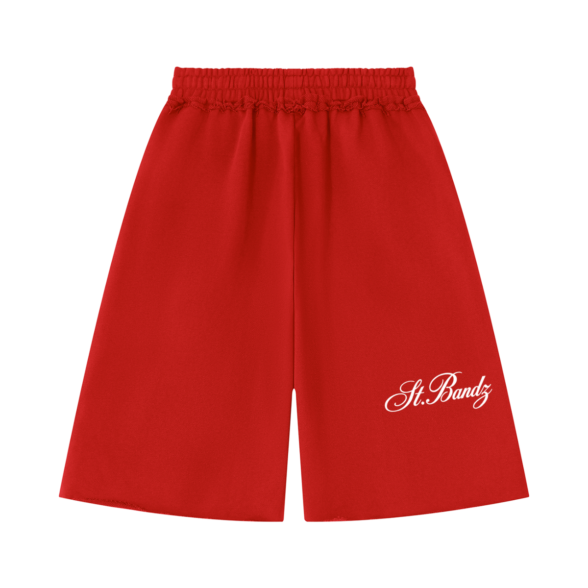 ST.BANDZ® Heavyweight Raw Edge Sweat Shorts