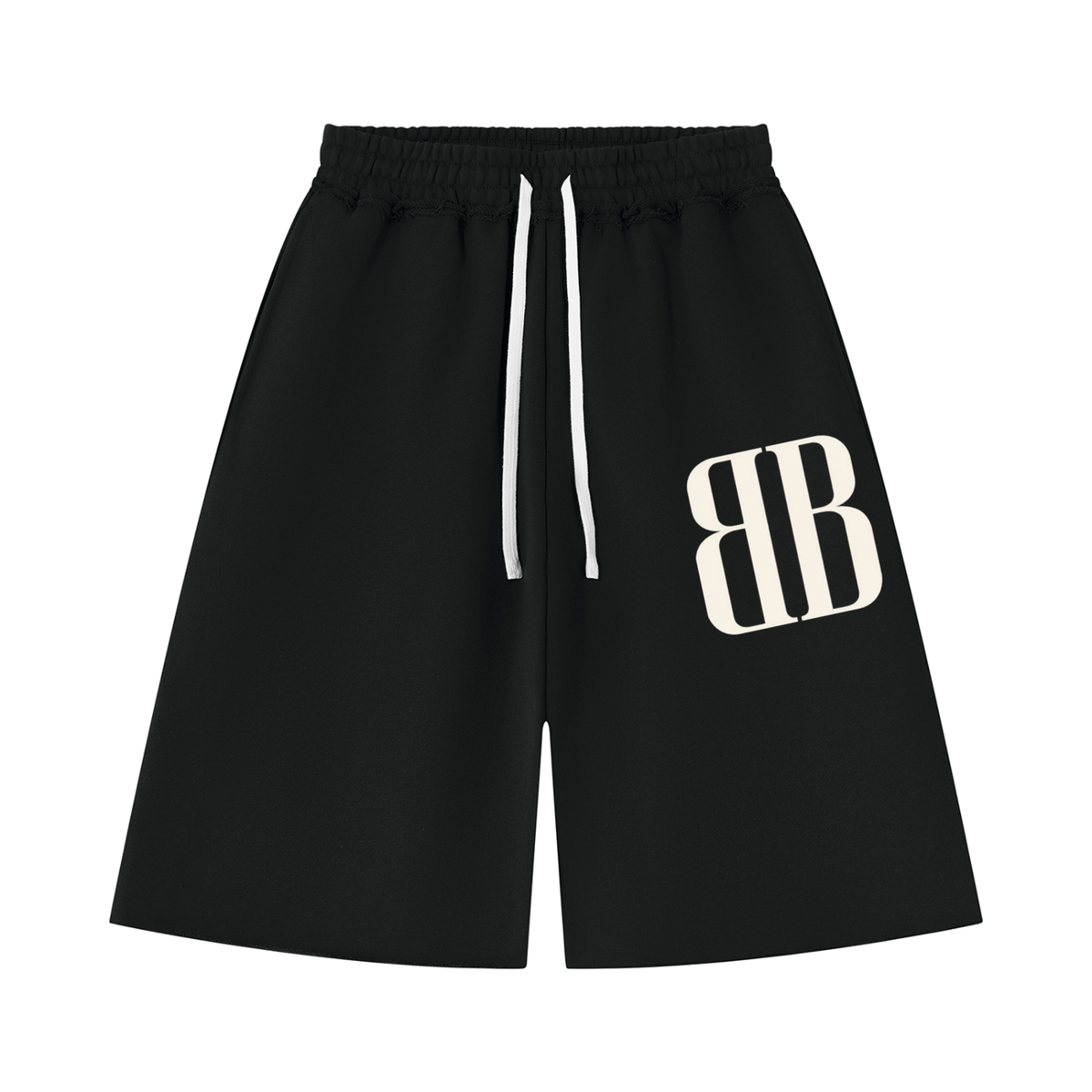 ST.BANDZ® Heavyweight Raw Edge Sweat Shorts