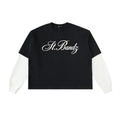 ST.BANDZ® Layered Contrast Sleeve T-Shirt