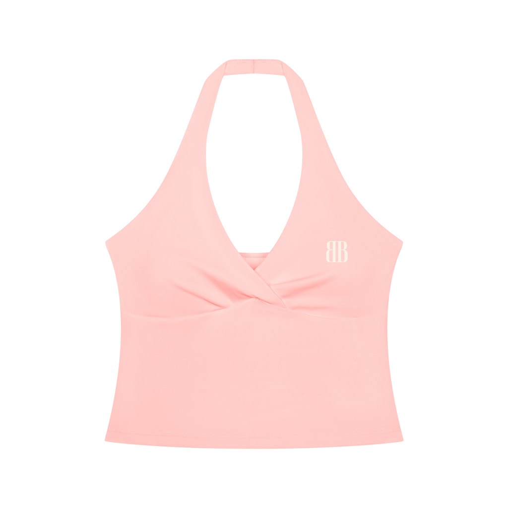 ST.BANDZ® Women’s Ruched Halter Tank Top