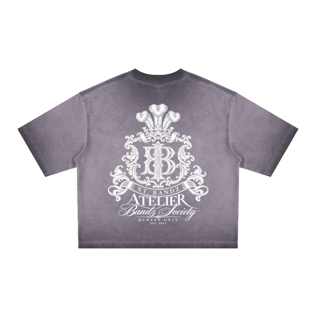 ST.BANDZ® Reverse Dyed Boxy T-Shirt