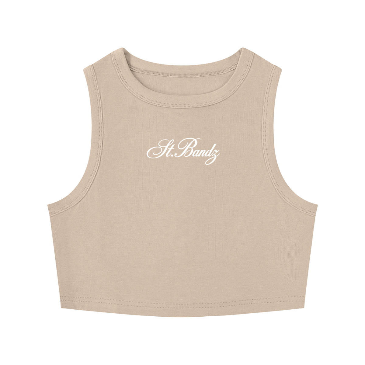ST.BANDZ® Women’s Crewneck Crop Tank Top