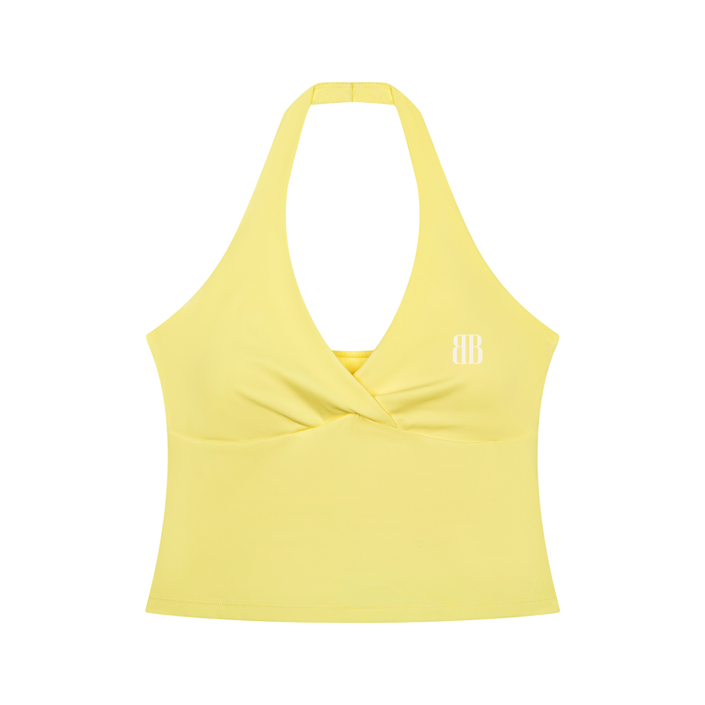 ST.BANDZ® Women’s Ruched Halter Tank Top
