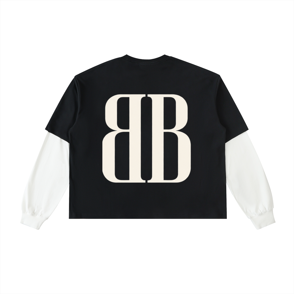 ST.BANDZ® Layered Contrast Sleeve T-Shirt