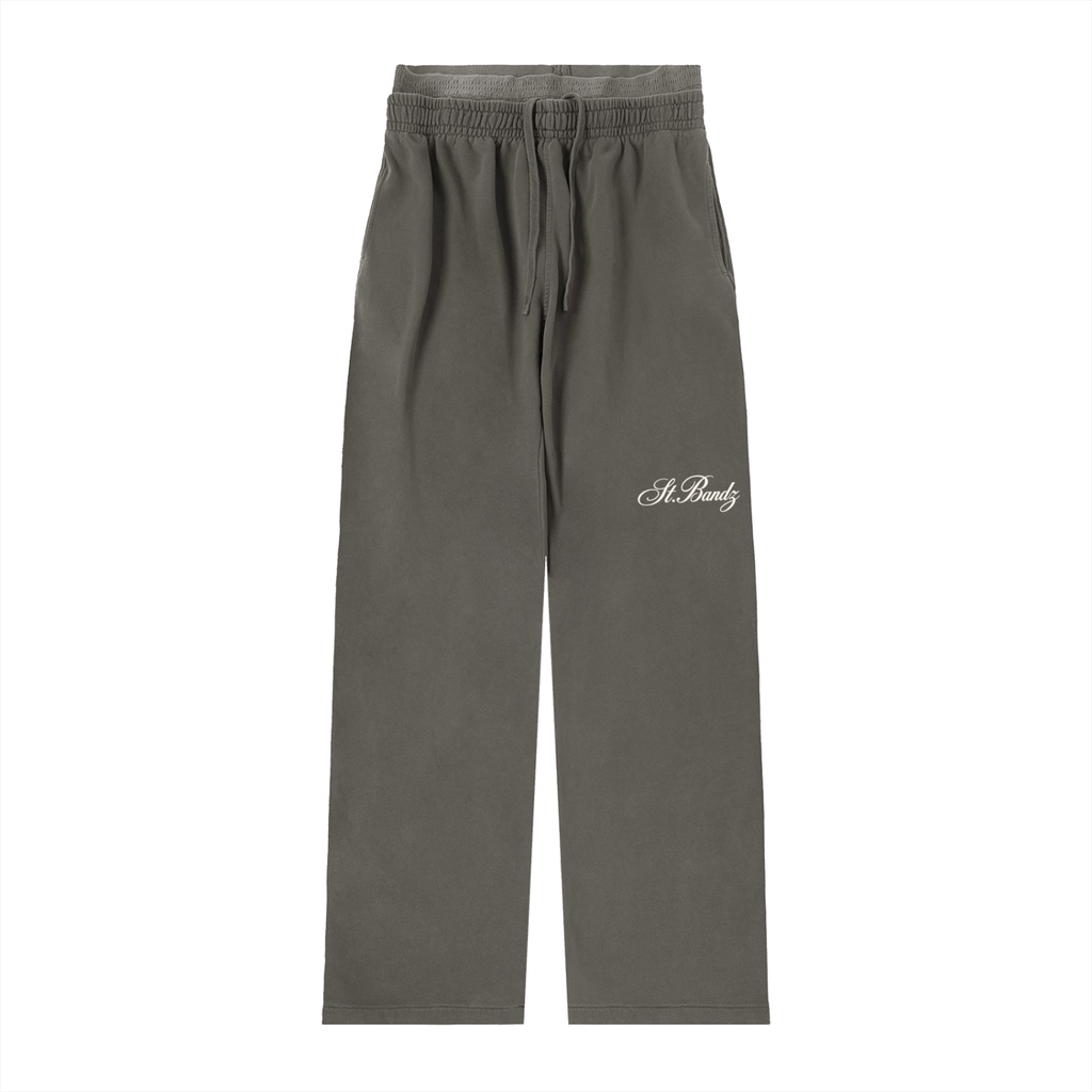 ST.BANDZ® Vintage Washed Double-Waist Sweatpants