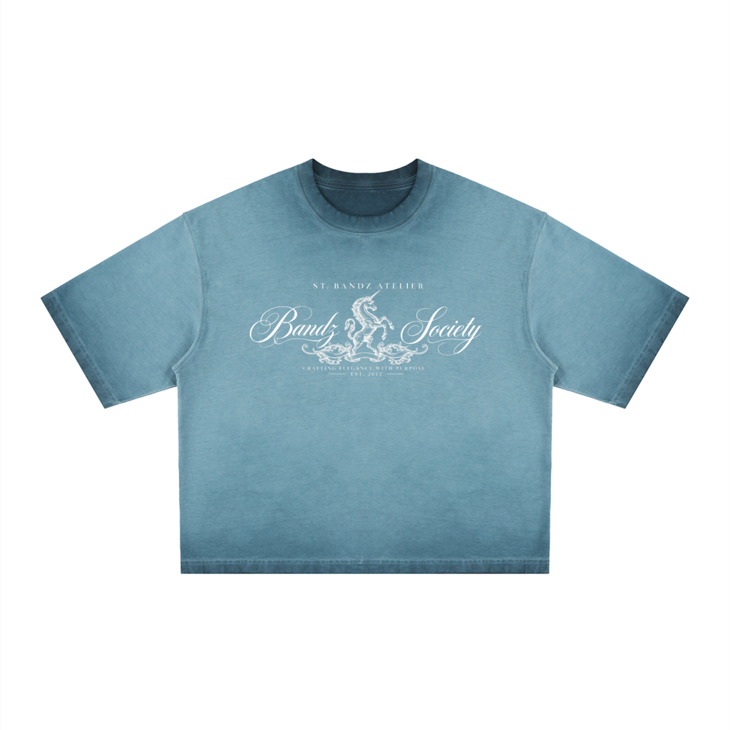 ST.BANDZ® Reverse Dyed Boxy T-Shirt