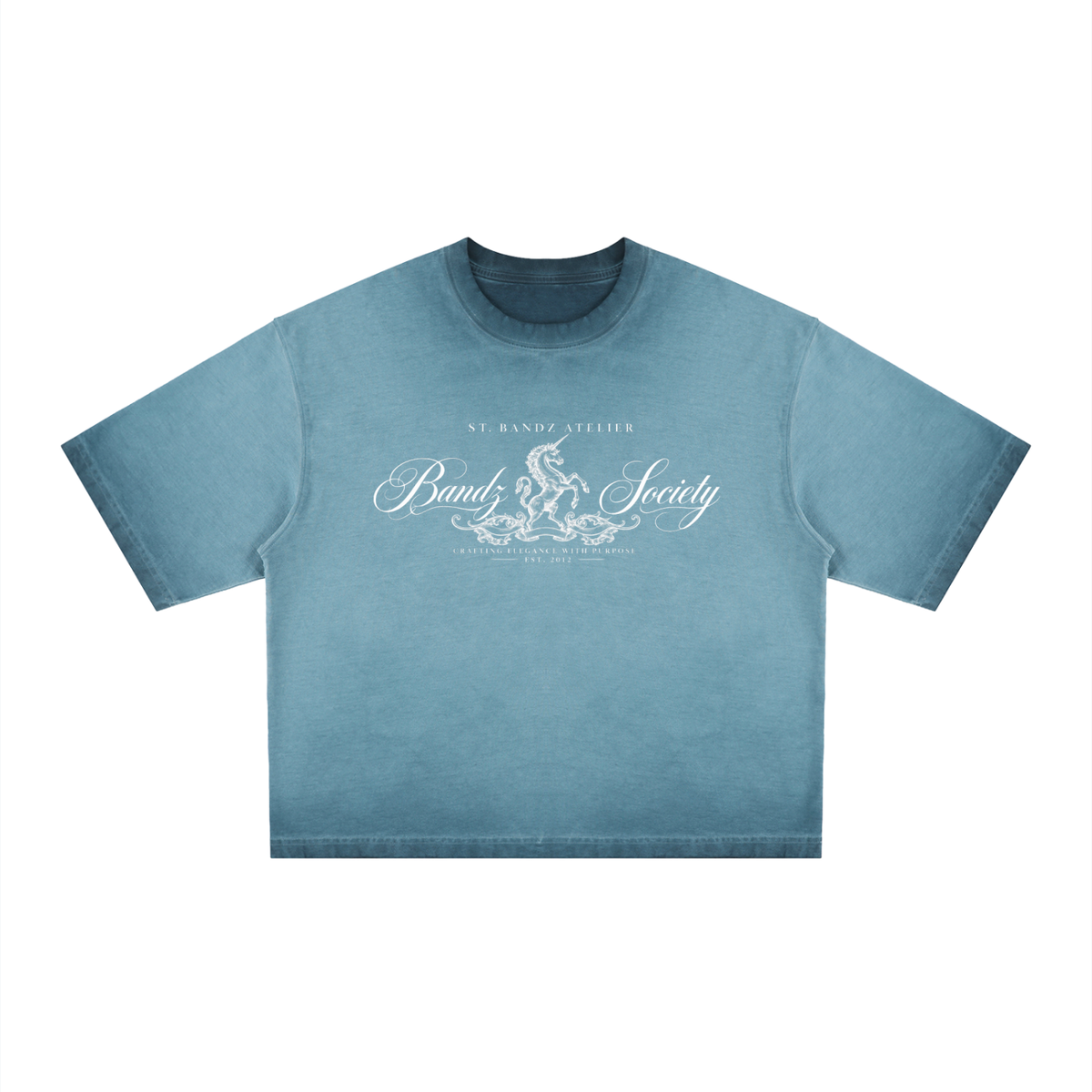 ST.BANDZ® Reverse Dyed Boxy T-Shirt