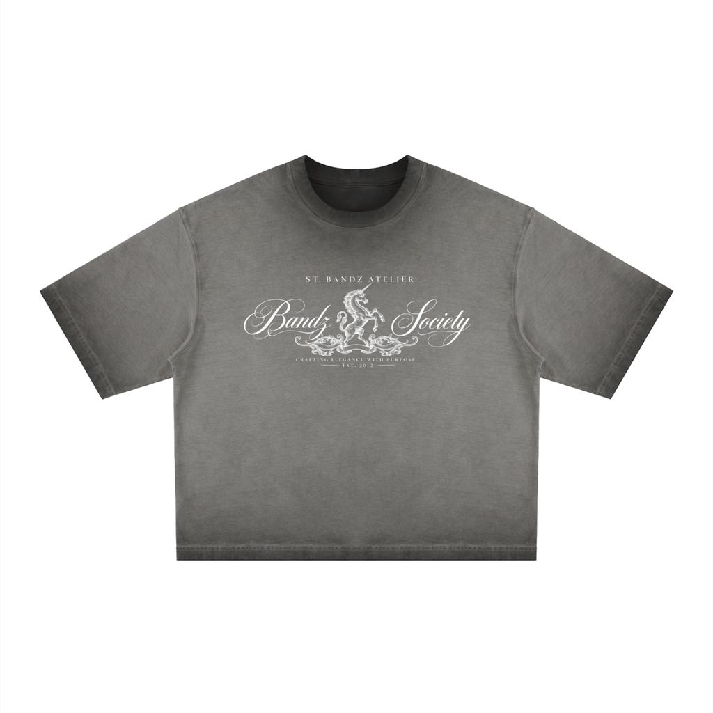ST.BANDZ® Reverse Dyed Boxy T-Shirt