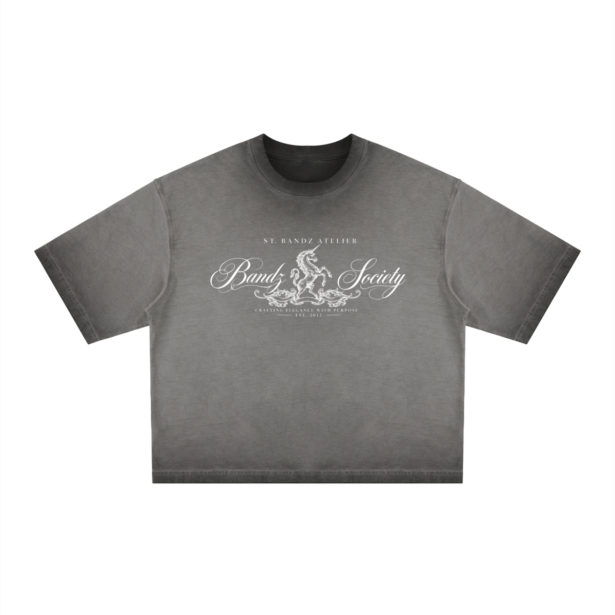 ST.BANDZ® Reverse Dyed Boxy T-Shirt