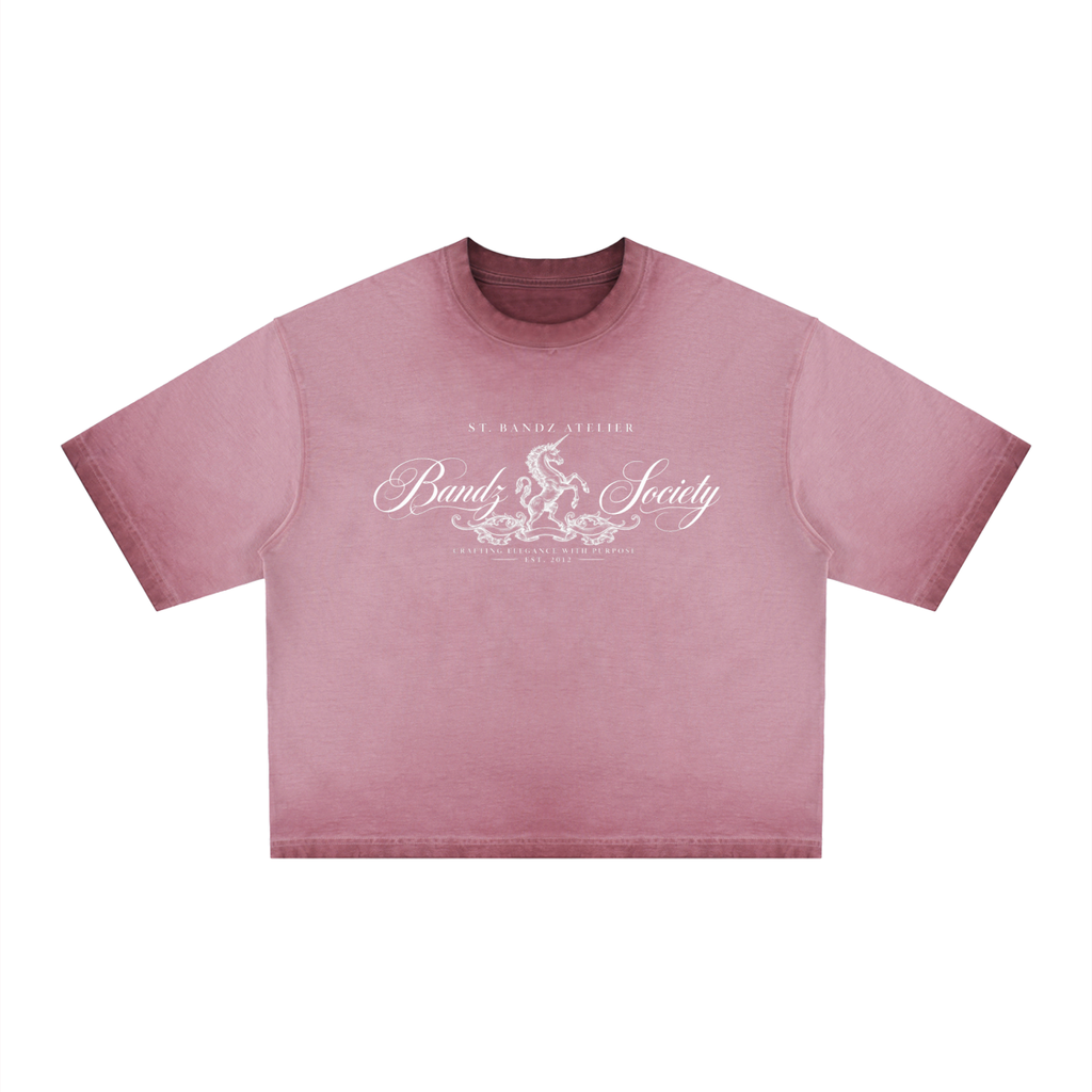 ST.BANDZ® Reverse Dyed Boxy T-Shirt