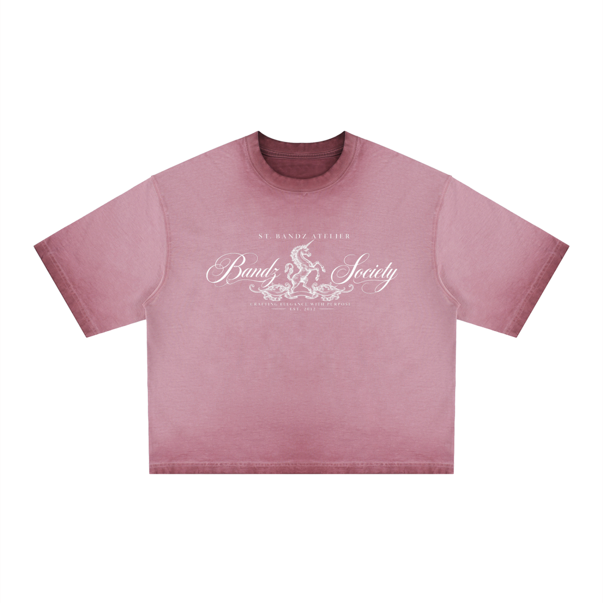 ST.BANDZ® Reverse Dyed Boxy T-Shirt