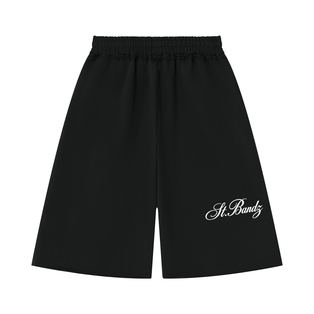 ST.BANDZ® Heavyweight Raw Edge Sweat Shorts