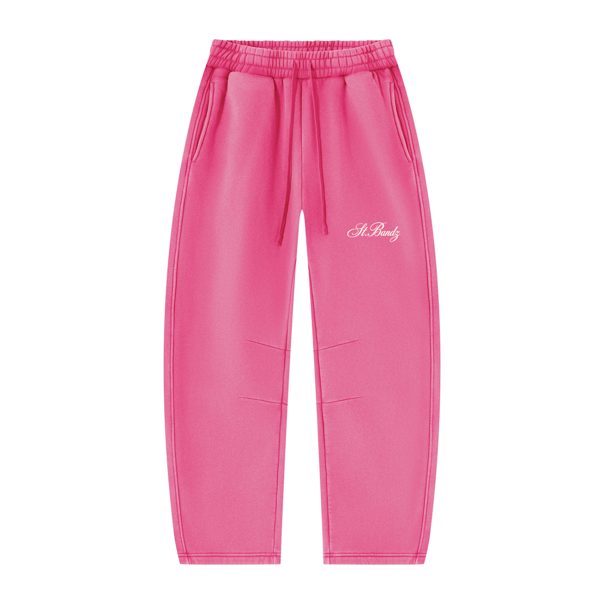 bandzclub,VintageWash,BarrelLeg,Sweatpants,Unisex,Streetwear,Fleece,hoodie