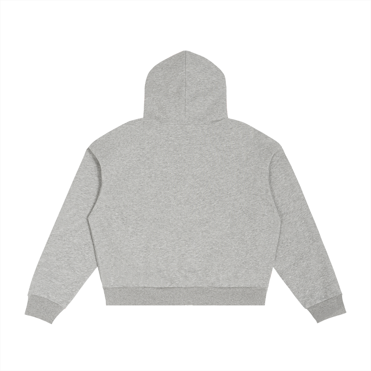ST.BANDZ® Contrast Plaid Boxy Zip Hoodie